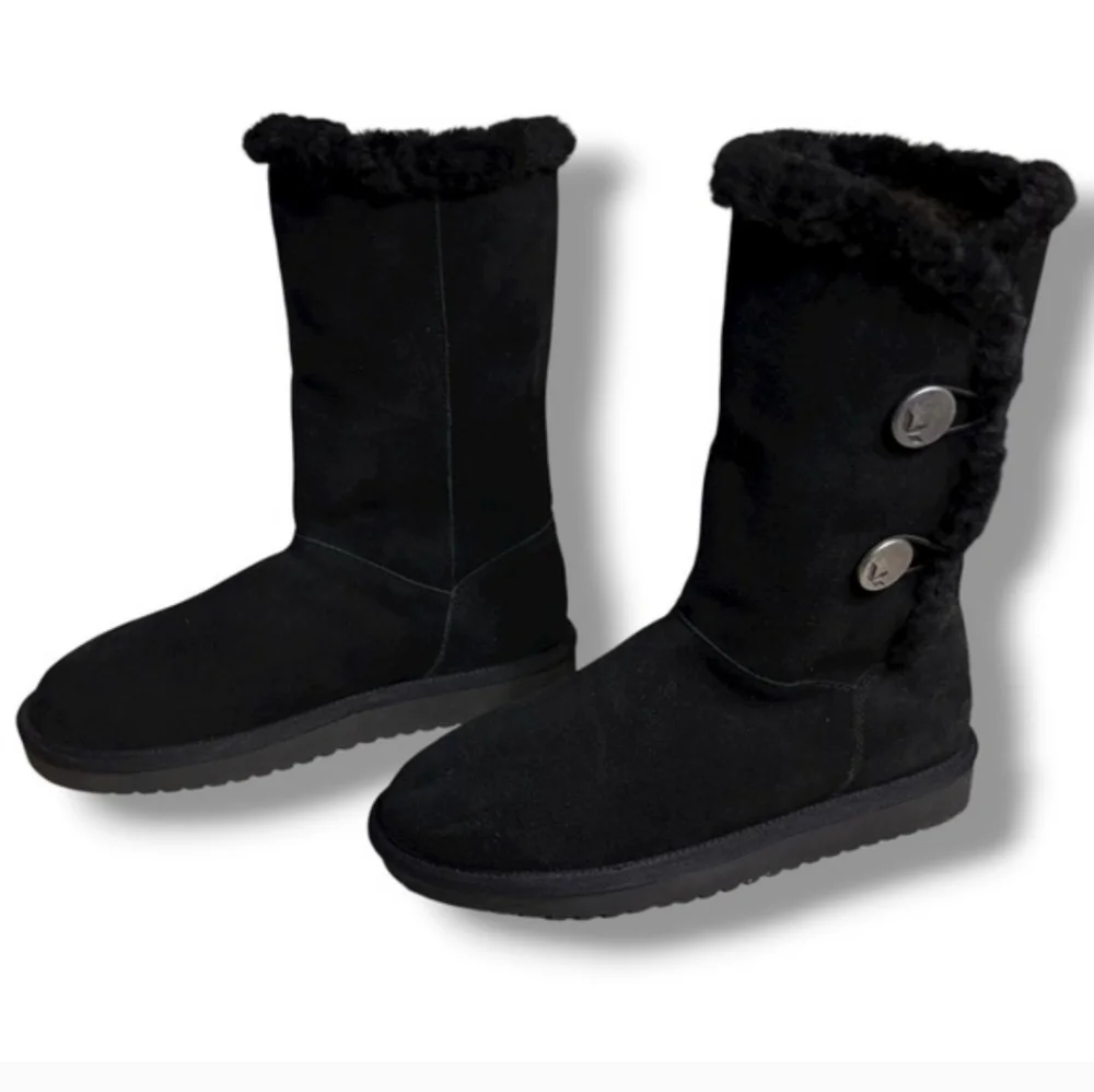 KOOLABURRA by UGG® Kinslei Tall Black Boots Size 7